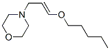 4-[3-(Pentyloxy)-2-propenyl]morpholine CAS#: 7148-25-6