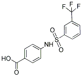 4-(([3-(TRIFLUOROMETHYL)PHENYL]SULFONYL)AMINO)BENZOIC ACID CAS#: 613657-61-7