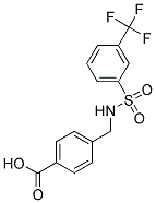 4-[(([3-(TRIFLUOROMETHYL)PHENYL]SULFONYL)AMINO)METHYL]BENZOIC ACID CAS#: 690645-93-3