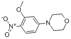 4-(3-methoxy-4-nitrophenyl)morpholine CAS#: 6950-88-5