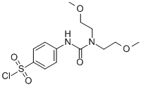 4-[3,3-Bis(2-methoxyethyl)ureido]benzenesulfonyl chloride CAS#: 680185-48-2