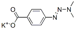 4-(3,3-Dimethyltriazen-1-yl)benzoic acid potassium salt CAS#: 70055-49-1