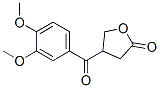 4-(3,4-dimethoxybenzoyl)oxolan-2-one CAS#: 62096-81-5