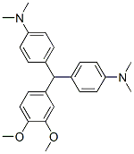 4-[(3,4-dimethoxyphenyl)-(4-dimethylaminophenyl)methyl]-N,N-dimethyl-a niline CAS#: 7355-20-6