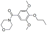 4-(3,5-Dimethoxy-4-propoxybenzoyl)morpholine CAS#: 63868-59-7