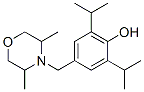 4-[(3,5-dimethylmorpholin-4-yl)methyl]-2,6-dipropan-2-yl-phenol CAS#: 7255-78-9