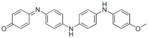 4-[[4-[[4-[(4-Methoxyphenyl)amino]phenyl]amino]phenyl]imino]-2,5-cyclohexadien-1-one CAS#: 61318-58-9