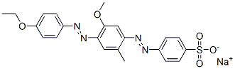 4-[[4-[(4-Ethoxyphenyl)azo]-5-methoxy-2-methylphenyl]azo]benzenesulfonic acid sodium salt CAS#: 69847-50-3