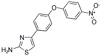 4-[4-(4-NITROPHENOXY)PHENYL]THIAZOL-2-YLAMINE CAS#: 675602-96-7