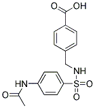 4-[([[4-(ACETYLAMINO)PHENYL]SULFONYL]AMINO)METHYL]BENZOIC ACID CAS#: 65019-55-8