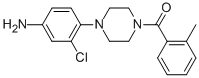 [4-(4-AMINO-2-CHLORO-PHENYL)-PIPERAZIN-1-YL]-O-TOLYL-METHANONE CAS#: 640759-19-9