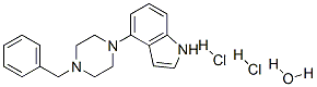 4-(4-BENZYLPIPERAZINO)-1H-INDOLE DIHYDROCHLORIDE MONOHYDRATE CAS#: 690632-86-1
