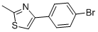 4-(4-BROMOPHENYL)-2-METHYL-1,3-THIAZOLE CAS#: 66047-74-3