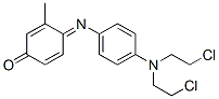 4-[[4-[Bis(2-chloroethyl)amino]phenyl]imino]-3-methyl-2,5-cyclohexadien-1-one CAS#: 64048-66-4
