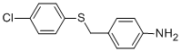 4-([(4-CHLOROPHENYL)SULFANYL]METHYL)PHENYLAMINE CAS#: 6969-14-8