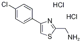 {[4-(4-Chlorophenyl)-1,3-thiazol-2-yl]-methyl}amine dihydrochloride CAS#: 643723-42-6