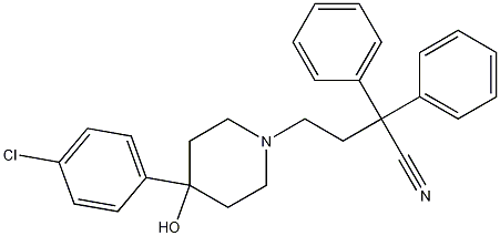 4-(4-Chlorophenyl)-4-hydroxy-a,a-diphenyl-1-piperidinebutanenitrile CAS#: 63959-33-1