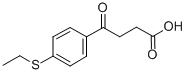4-(4-ETHYLTHIOPHENYL)-4-OXOBUTYRIC ACID CAS#: 7028-68-4