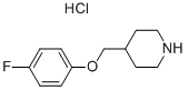 4-[(4-FLUOROPHENOXY)METHYL]PIPERIDINEHYDROCHLORIDE CAS#: 614731-44-1