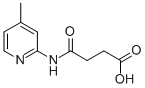 4-[(4-METHYL-2-PYRIDINYL)AMINO]-4-OXOBUTANOIC ACID CAS#: 186320-23-0