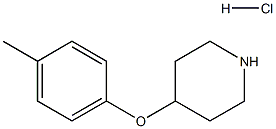 4-(4-METHYLPHENOXY)PIPERIDINE HYDROCHLORIDE CAS#: 65367-97-7
