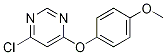 4-(4-Methoxyphenoxy)-6-chloropyriMidine CAS#: 607723-54-6
