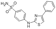 4-[(4-Phenyl-2-thiazolyl)amino]-benzenesulfonamide CAS#: 66121-82-2