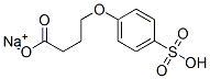 4-(4-Sulfophenoxy)butyric acid monosodium salt CAS#: 63133-93-7