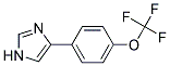 4-(4-TRIFLUOROMETHOXY-PHENYL)-1H-IMIDAZOLE CAS#: 684221-40-7