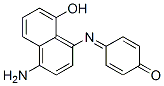 4-[(4-amino-8-hydroxy-1-naphthyl)imino]cyclohexa-2,5-dien-1-one CAS#: 6201-72-5
