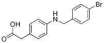 {4-[(4-bromobenzyl)amino]phenyl}acetic acid CAS#: 656815-61-1