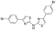 4-(4-bromophenyl)-N-[4-(4-bromophenyl)-1,3-thiazol-2-yl]-1,3-thiazol-2 -amine CAS#: 7713-86-2