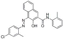 4-[(4-chloro-2-methylphenyl)azo]-3-hydroxy-N-(2-methylphenyl)naphthalene-2-carboxamide CAS#: 68133-41-5