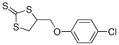 4-[(4-chlorophenoxy)methyl]-1,3-dithiolane-2-thione CAS#: 6302-85-8