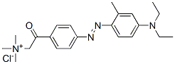[4-[[4-(diethylamino)-2-methylphenyl]azo]phenacyl]trimethylammonium chloride CAS#: 67905-12-8
