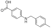 4-[(4-methylbenzyl)amino]benzoic acid CAS#: 64518-48-5