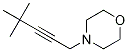 4-(4,4-diMethyl-pent-2-ynyl)-Morpholine CAS#: 69359-61-1
