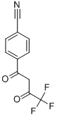 4-(4,4,4-trifluoro-3-oxobutanoyl)benzonitrile CAS#: 179184-61-3