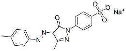 4-[4,5-Dihydro-3-methyl-4-[(4-methylphenyl)azo]-5-oxo-1H-pyrazol-1-yl]benzenesulfonic acid sodium salt CAS#: 6359-84-8