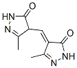 4-[(4,5-dihydro-3-methyl-5-oxo-1H-pyrazol-4-ylidene)methyl]-2,4-dihydro-5-methyl-3H-pyrazol-3-one CAS#: 68427-36-1
