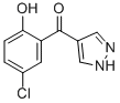 4-(5-CHLORO-2-HYDROXYBENZOYL)PYRAZOLE CAS#: 68100-95-8