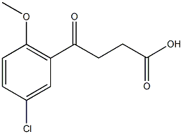 4-(5-CHLORO-2-METHOXY-PHENYL)-4-OXO-BUTYRIC ACID CAS#: 63213-94-5