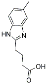4-(5-METHYL-1H-BENZOIMIDAZOL-2-YL)-BUTYRIC ACID CAS#: 630091-50-8