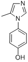 4-(5-METHYL-1H-IMIDAZOL-1-YL)PHENOL CAS#: 68337-62-2