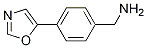 4-(5-Oxazolyl)benzylaMine CAS#: 672324-91-3
