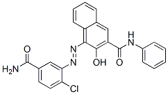4-[[5-(aminocarbonyl)-2-chlorophenyl]azo]-3-hydroxy-N-phenylnaphthalene-2-carboxamide CAS#: 67990-06-1