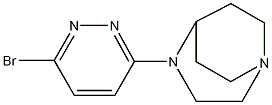 4-(6-Bromopyridazin-3-yl)-1,4-diazabicyclo[3.2.2]nonane CAS#: 695184-05-5