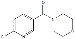 4-[(6-chloropyridin-3-yl)carbonyl]morpholine CAS#: 64614-49-9
