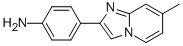 4-(7-METHYLIMIDAZO[1,2-A]PYRIDIN-2-YL)ANILINE CAS#: 64730-34-3