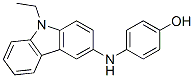 4-[(9-ethyl-9H-carbazol-3-yl)amino]phenol CAS#: 6358-26-5